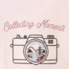 T-shirt en coton brodé