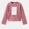 T-shirt en coton brodé
