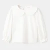 T-shirt en coton brodé
