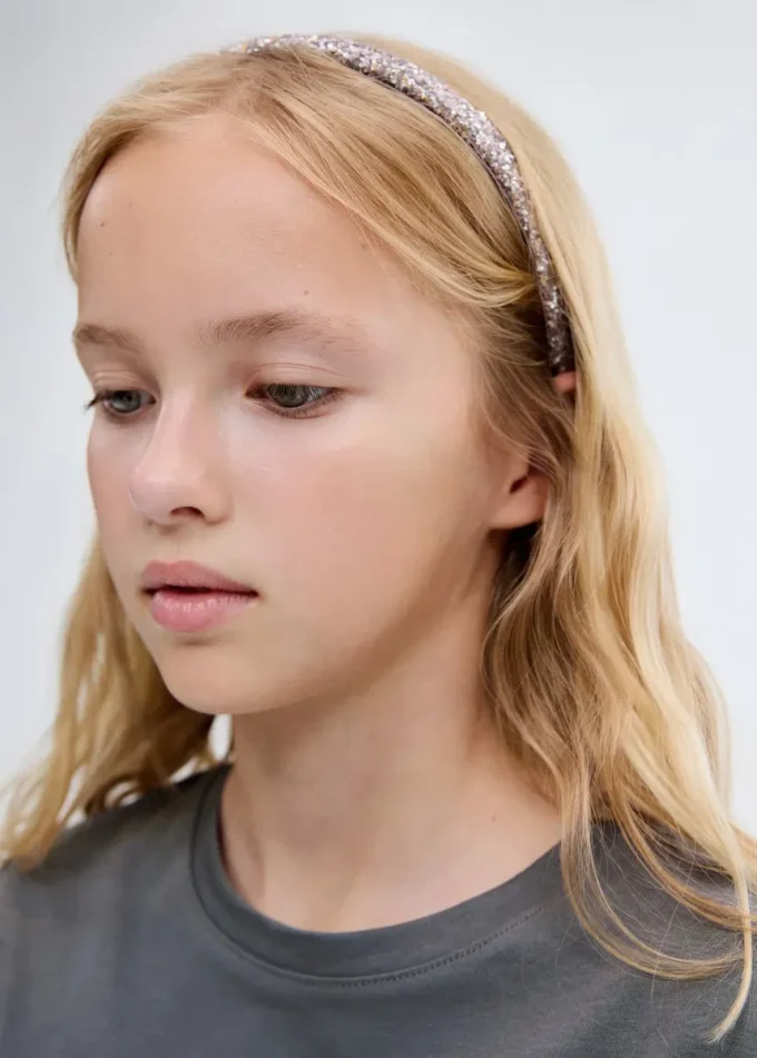 T-shirt en coton brodé