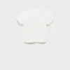 T-shirt en coton brodé