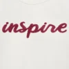 T-shirt en coton brodé