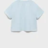 T-shirt en coton brodé
