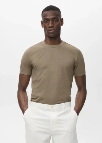 T-shirt en coton extensible