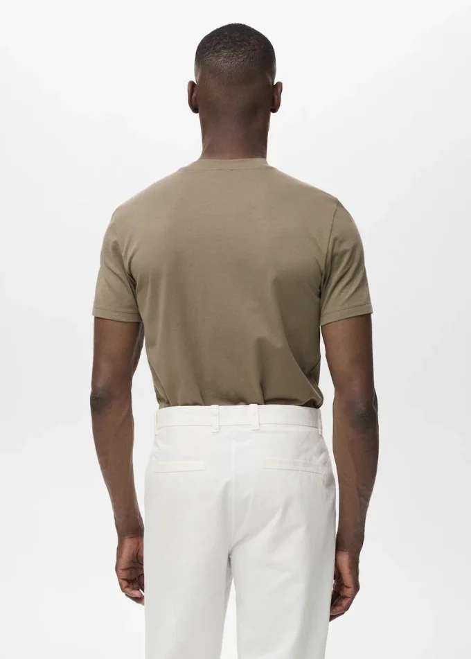T-shirt en coton extensible