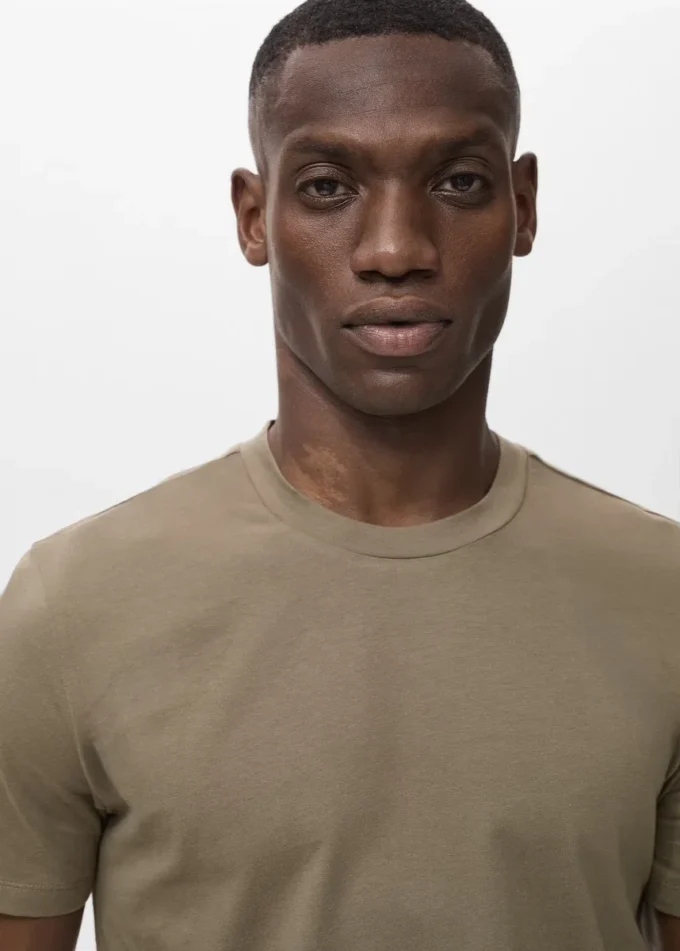 T-shirt en coton extensible