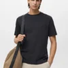T-shirt en coton finement tricoté