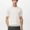 T-shirt en coton finement tricoté