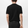 T-shirt en coton finement tricoté