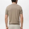 T-shirt en coton finement tricoté