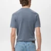 T-shirt en coton finement tricoté
