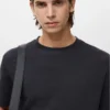 T-shirt en coton finement tricoté