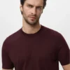 T-shirt en coton finement tricoté