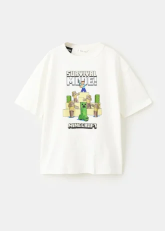 T-shirt en coton Minecraft