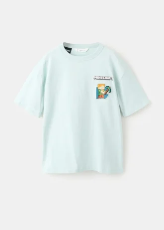 T-shirt en coton Minecraft