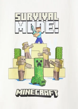 T-shirt en coton Minecraft