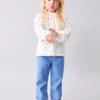 T-shirt en coton à motif floral