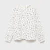 T-shirt en coton à motif floral
