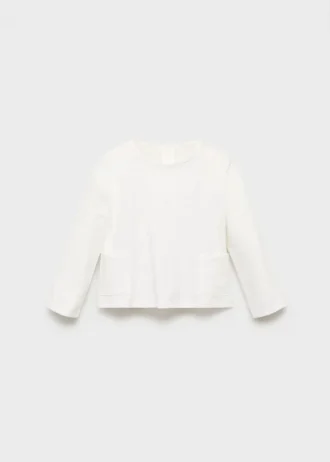 T-shirt en coton à poche