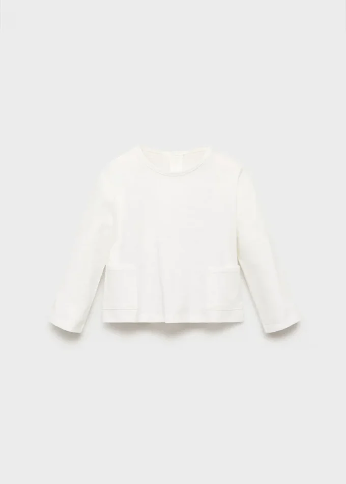 T-shirt en coton à poche