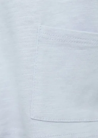 T-shirt en coton à poche