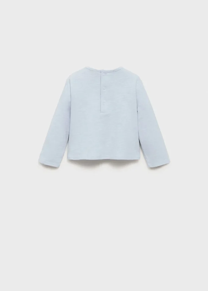 T-shirt en coton à poche