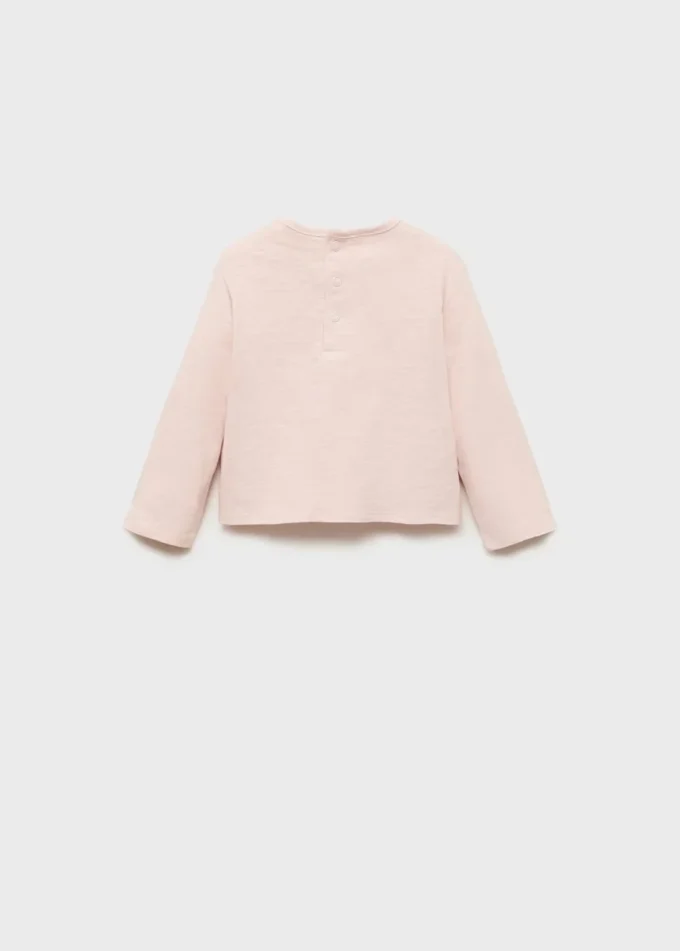T-shirt en coton à poche
