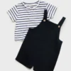 T-shirt en coton rayé
