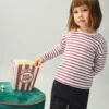 T-shirt en coton rayé