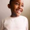 T-shirt en coton rayé