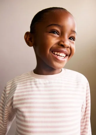 T-shirt en coton rayé