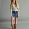 T-shirt en coton rayé