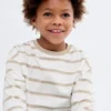 T-shirt en coton rayé