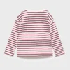 T-shirt en coton rayé