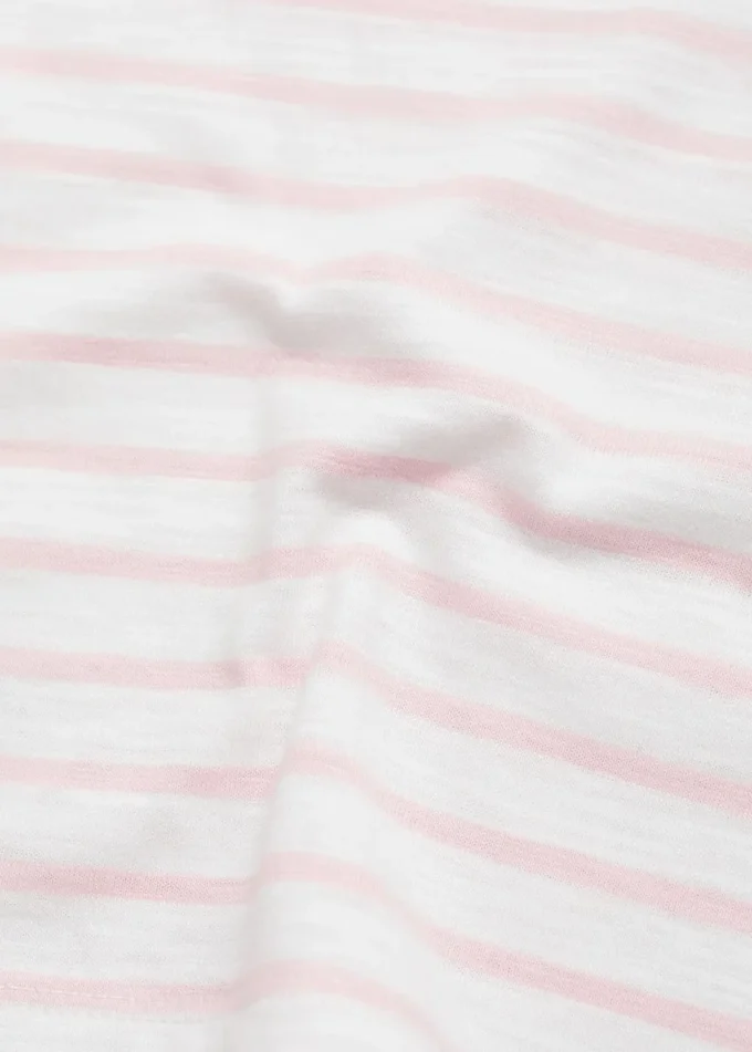 T-shirt en coton rayé