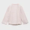 T-shirt en coton rayé