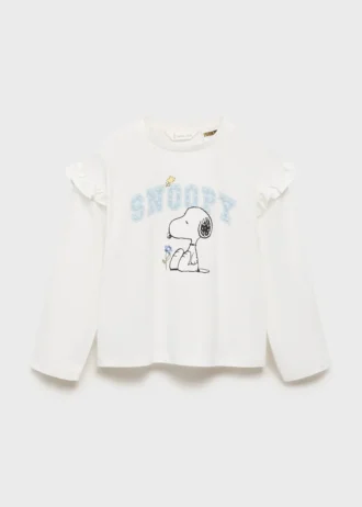 T-shirt en coton Snoopy