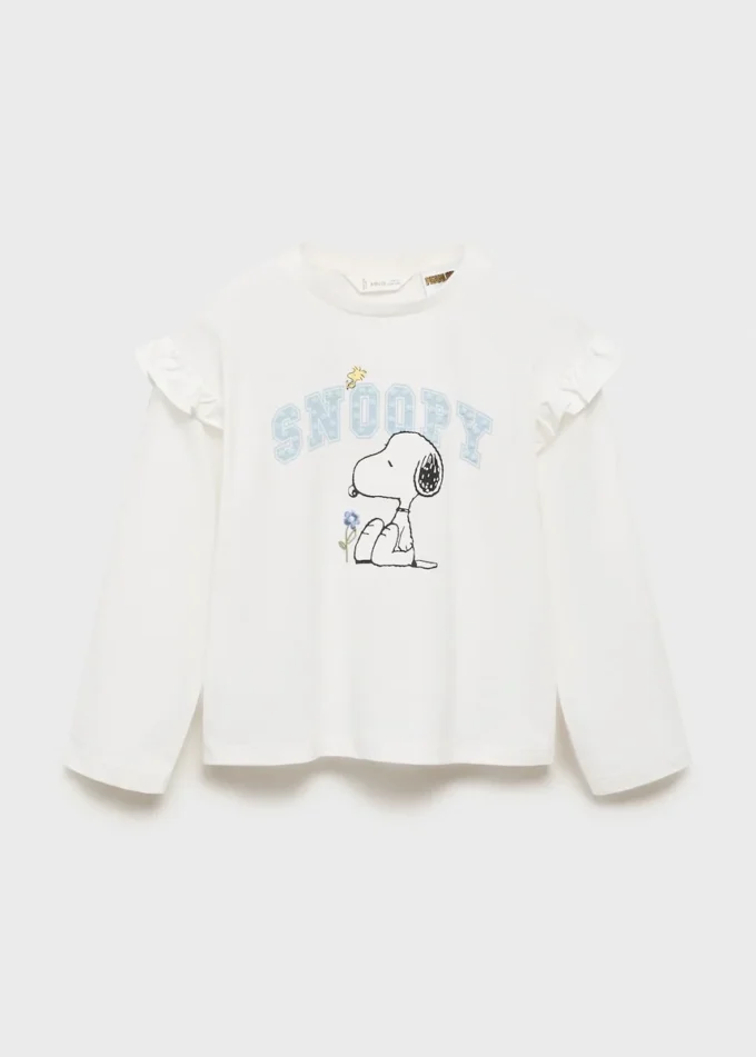 T-shirt en coton Snoopy