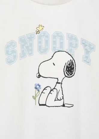 T-shirt en coton Snoopy