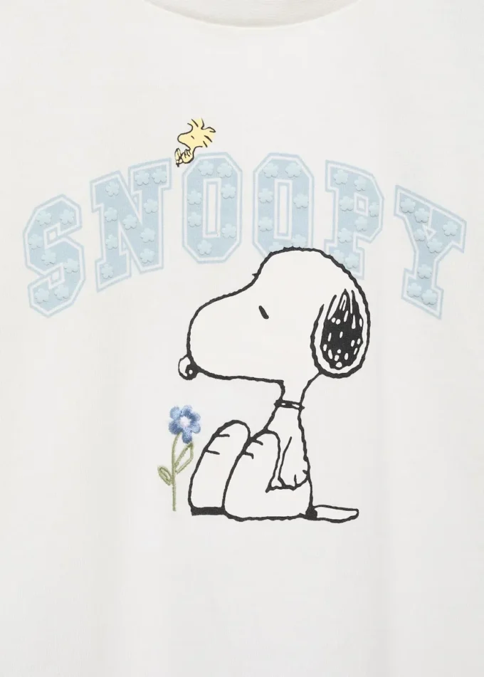 T-shirt en coton Snoopy