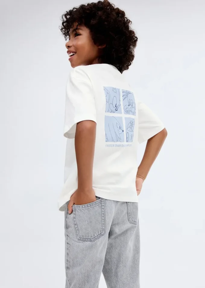 T-shirt en coton Sonic T-shirt en coton Sonic