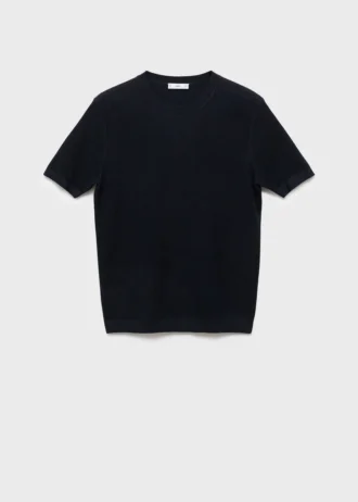 T-shirt en coton tricoté