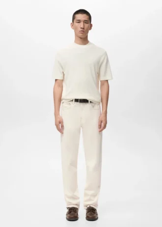 T-shirt en coton tricoté