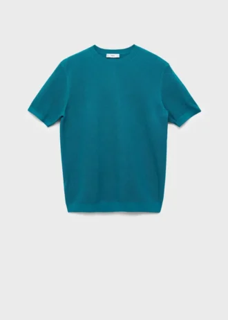 T-shirt en coton tricoté