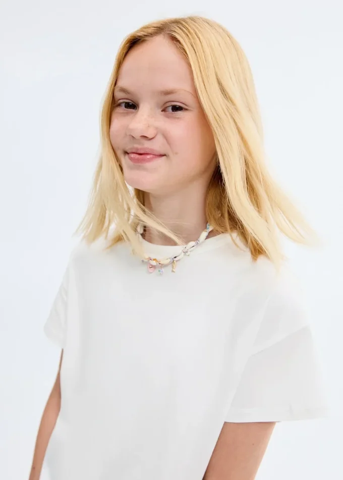 T-shirt en coton uni