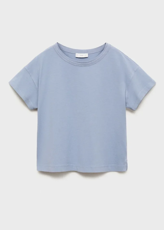 T-shirt en coton uni