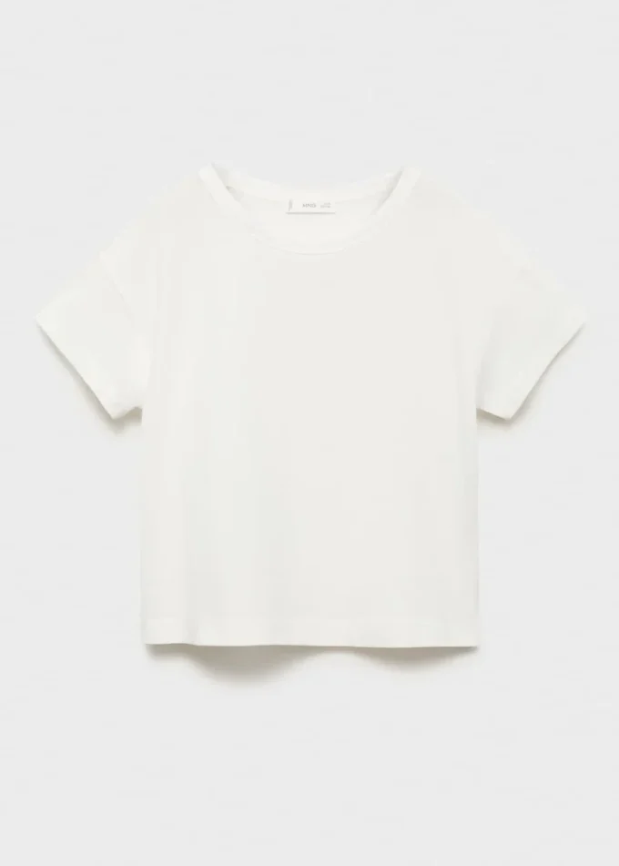T-shirt en coton uni