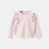 T-shirt en coton à volants
