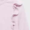 T-shirt en coton à volants