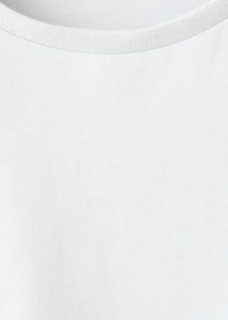 T-shirt en coton à volants